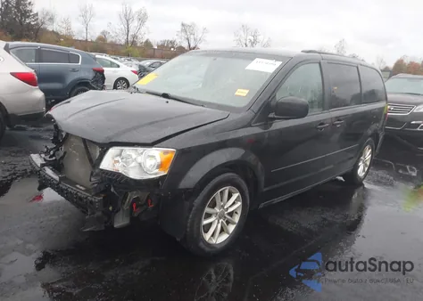 2016 Dodge Grand Caravan Sxt z USA, uszkodzony, nr VIN 2C4RDGCG0GR366800